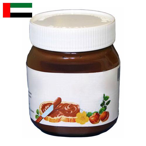 Шоколадная паста из Объединенных Арабских Эмиратов