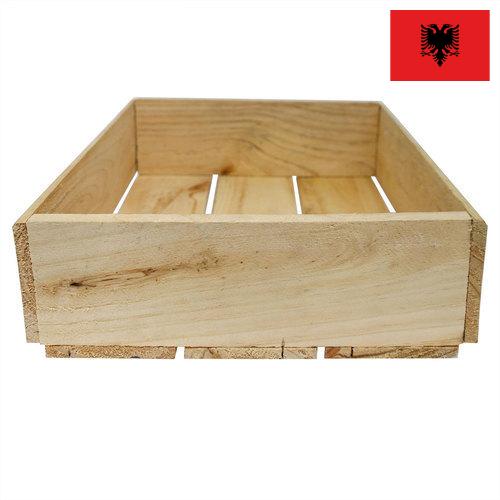 Ящики деревянные Албания