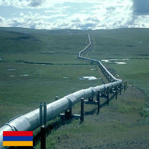 Газовая линия из Армении