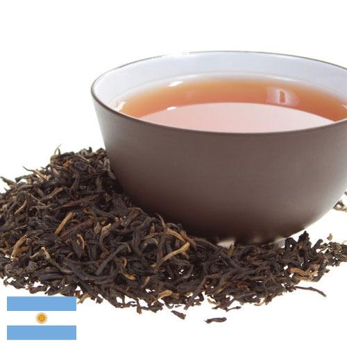 чай черный байховый из Аргентины