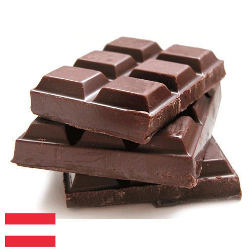 конфеты шоколадные с начинкой из Австрии