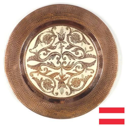 Медные пластины из Австрии