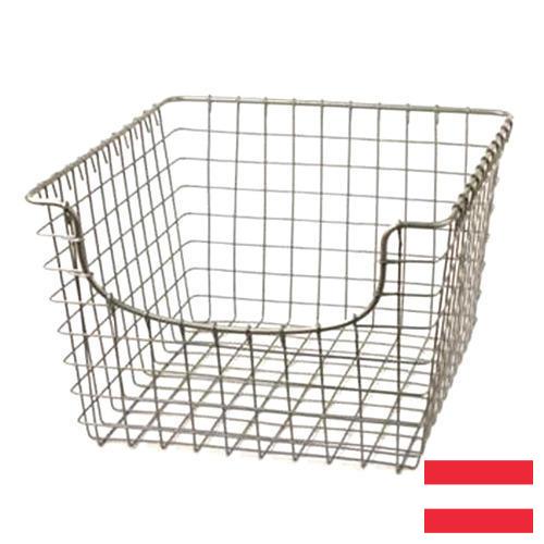 металлические корзины из Австрии