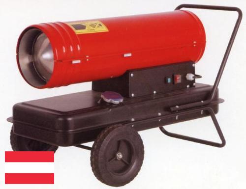 Обогреватели промышленные из Австрии