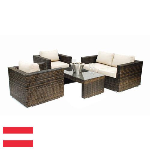 Плетеная мебель из лозы из Австрии