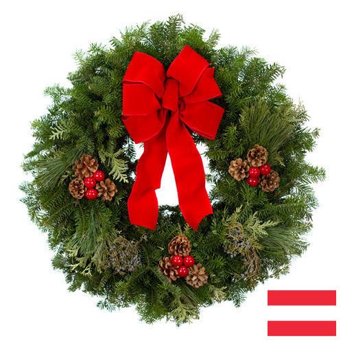 Рождественский венок из Австрии