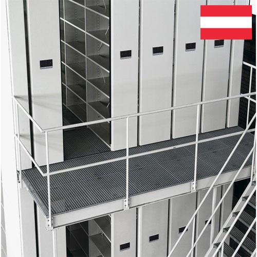 Стеллажи передвижные из Австрии