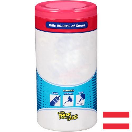 Влажные салфетки из Австрии