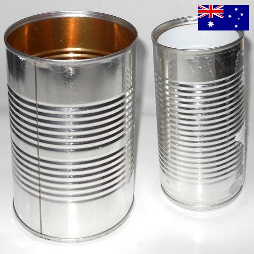 Банки жестяные из Австралии