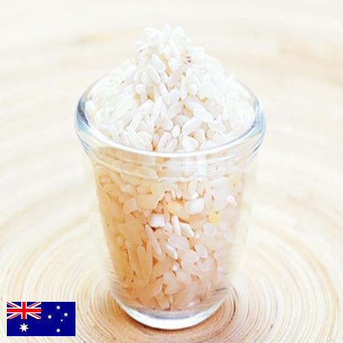 рис шлифованный из Австралии