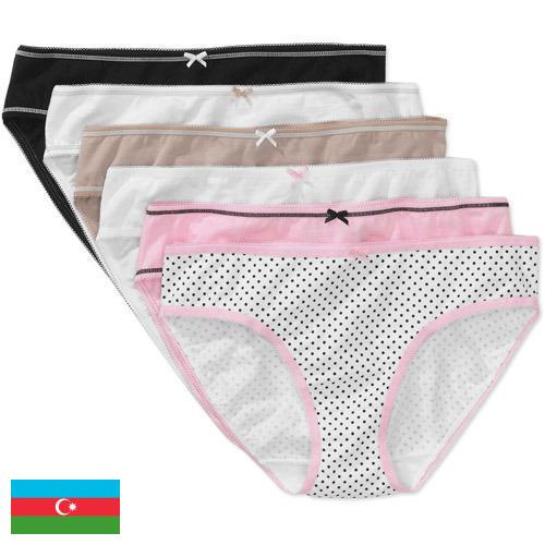 Белье женское из Азербайджана