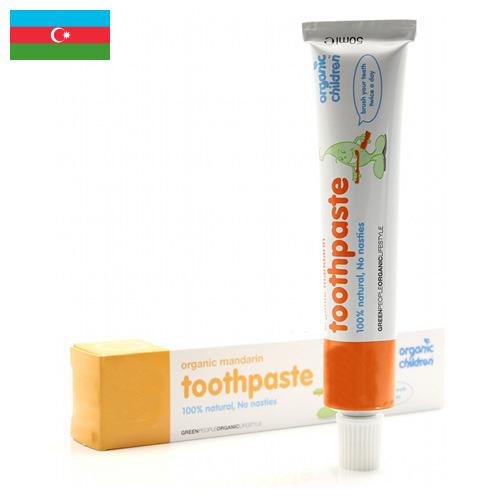 Детская зубная паста из Азербайджана