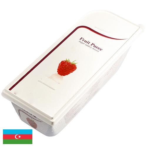 Фруктовые пюре из Азербайджана