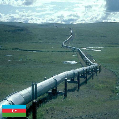 Газовая линия из Азербайджана