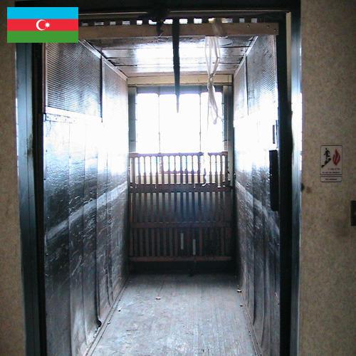грузовой подъемник из Азербайджана
