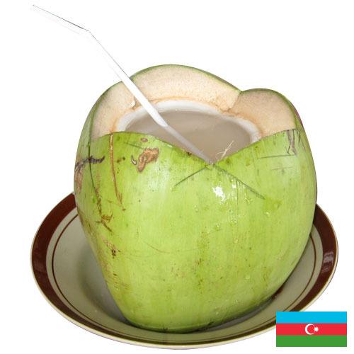 кокосовая вода из Азербайджана