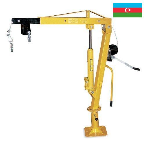 Краны стреловые из Азербайджана
