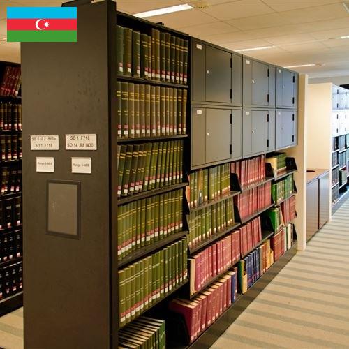 Мебель для библиотек из Азербайджана