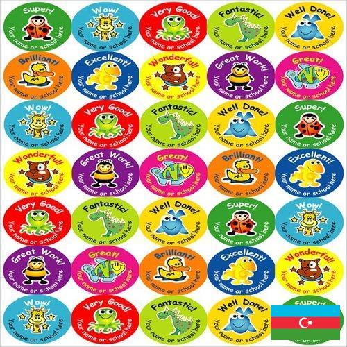 Наклейки из Азербайджана