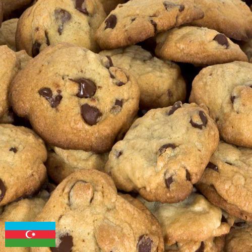 печенье с шоколадом из Азербайджана