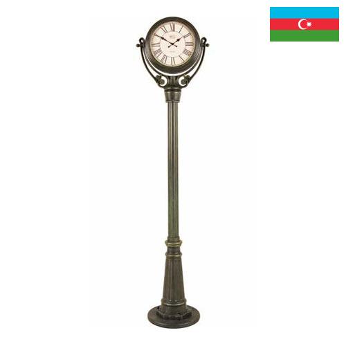 Уличные часы из Азербайджана