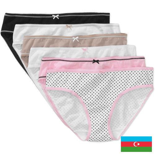 Женское нижнее белье из Азербайджана