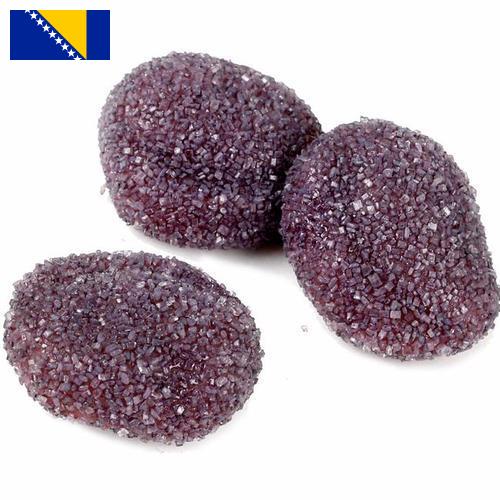 изделия кондитерские сахаристые из Боснии И Герцеговины