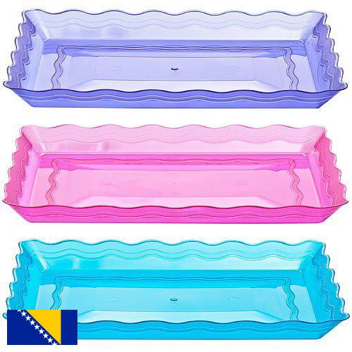 Лотки пластиковые из Боснии И Герцеговины