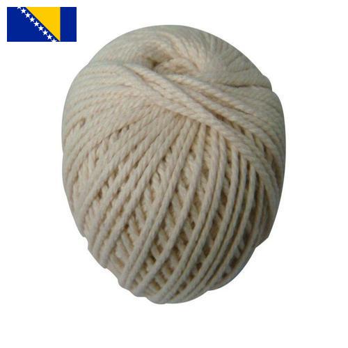 нить хлопчатобумажная из Боснии И Герцеговины