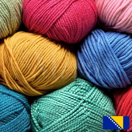 синтетические нити пряжа из Боснии И Герцеговины