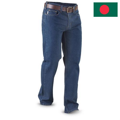 брюки джинсовые из Бангладеша