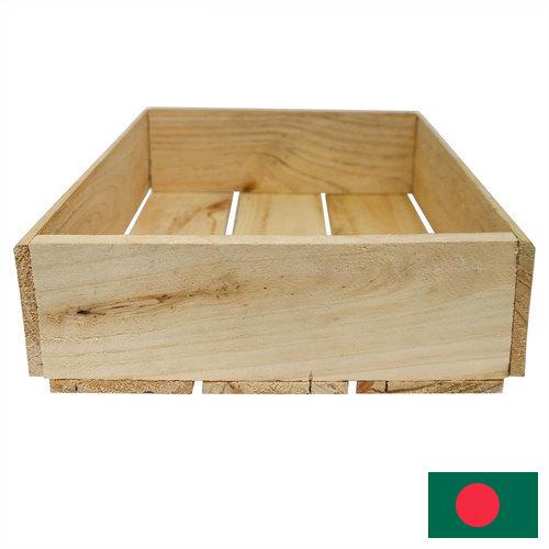 Ящики деревянные из Бангладеша