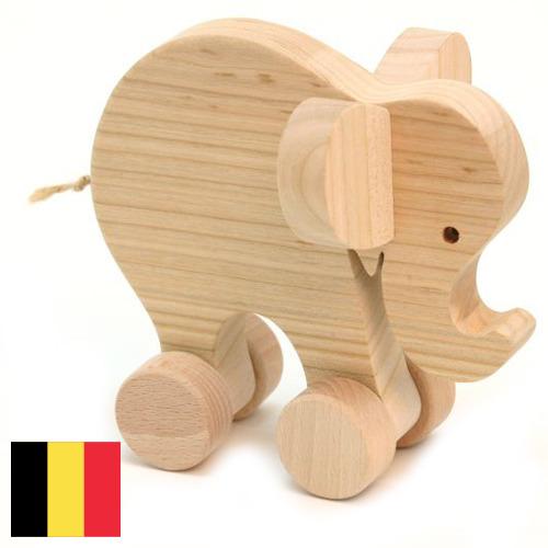 деревянные игрушки из Бельгии