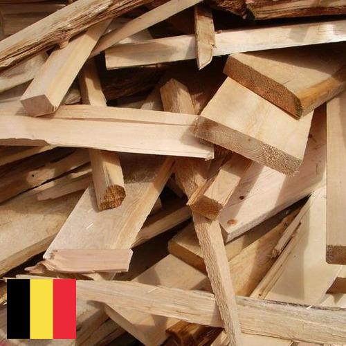 Древесные отходы из Бельгии