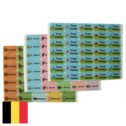 Этикетки клейкие из Бельгии