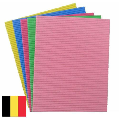 Гофрированная бумага из Бельгии