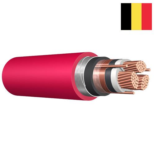 Кабели поливинилхлоридные из Бельгии