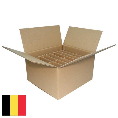 картонная коробка из Бельгии