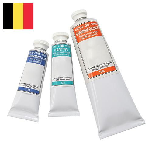 краска масляная из Бельгии