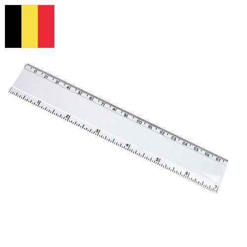 линейка пластиковая из Бельгии