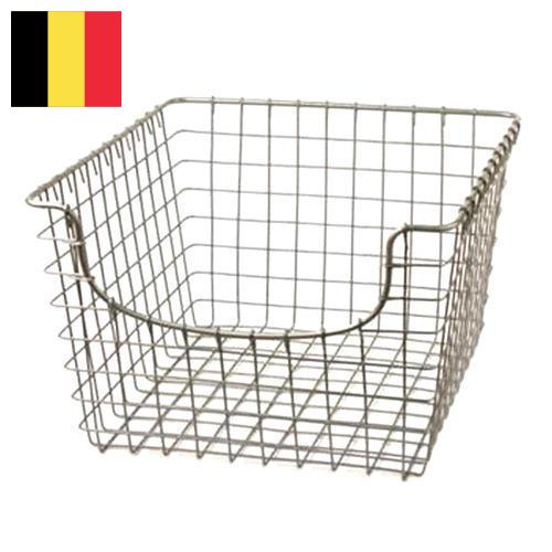 металлические корзины из Бельгии