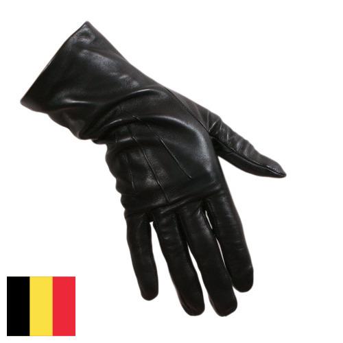 Перчатки кожаные из Бельгии
