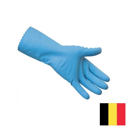 Перчатки резиновые хозяйственные из Бельгии