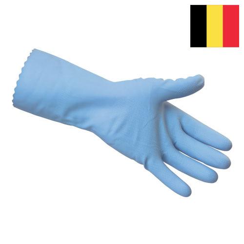 перчатки резиновые из Бельгии