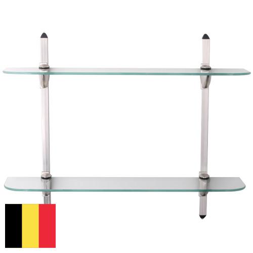 полки из стекла из Бельгии