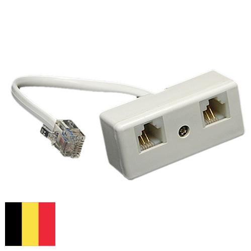 Розетки телефонные из Бельгии