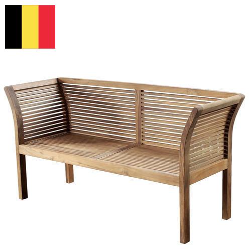 Садовые скамейки из Бельгии