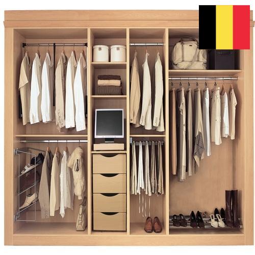 Шкафы гардеробные из Бельгии