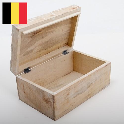 шкатулка деревянная из Бельгии