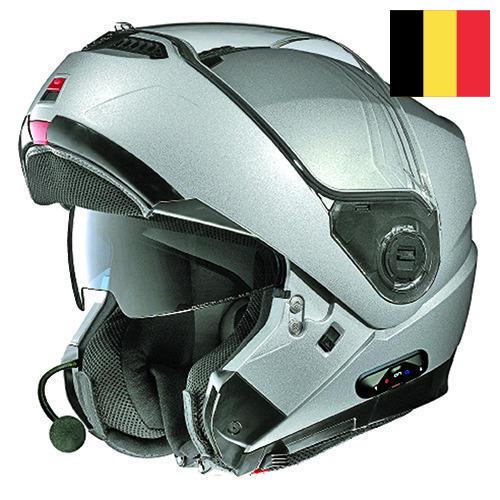 Шлемы мотоциклиста из Бельгии